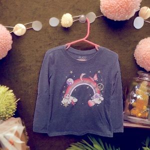 This is a long sleeved top from The Children’s Place. It is a size XS - 4.